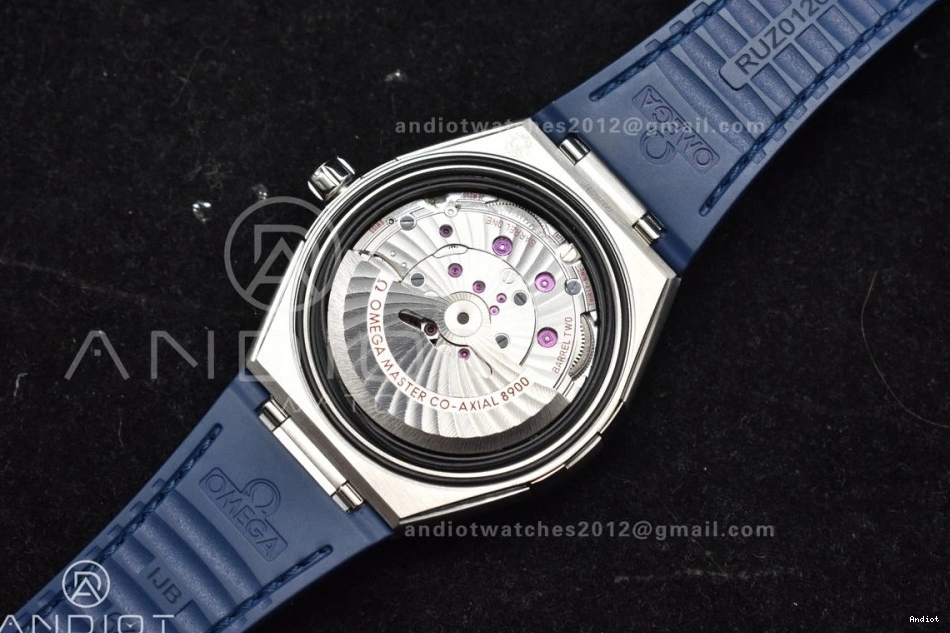 Dial Strap on Gummy VSF Best Ceramic SS Super Blue Blue Edition Clone 1:1 Blue A8900 Constellation 1223